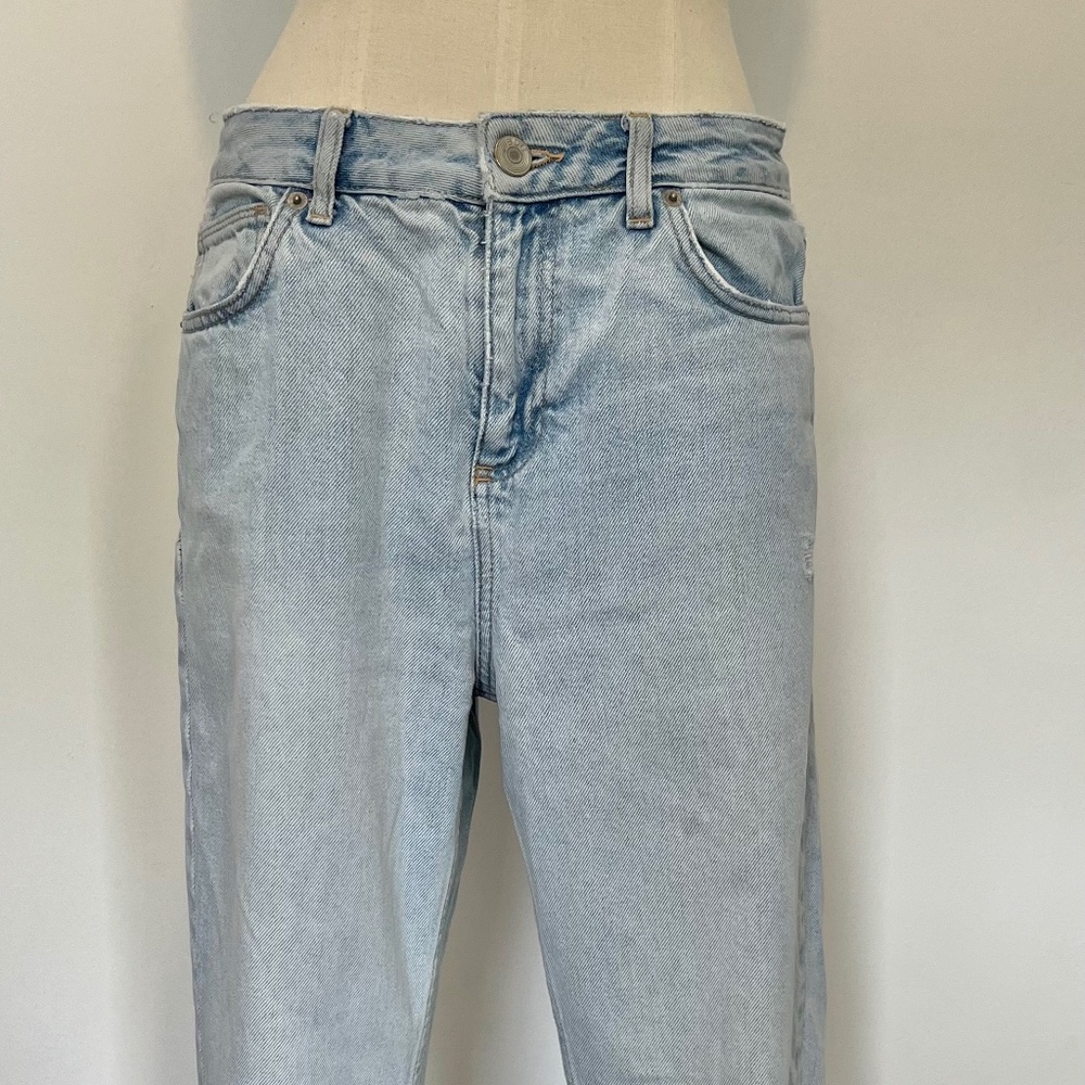 Mom fit cropped Jean